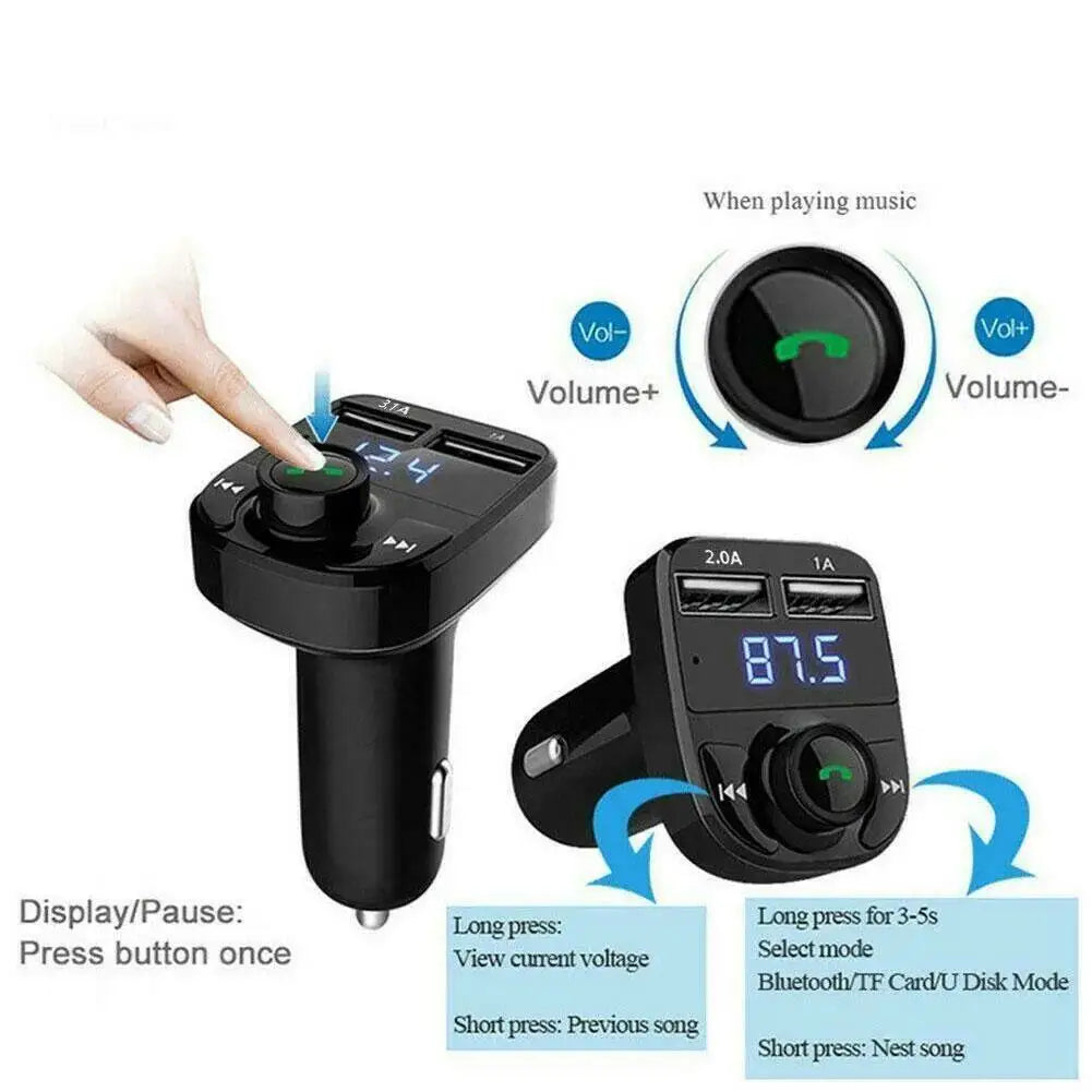 Bluetooth FM transmitter calling