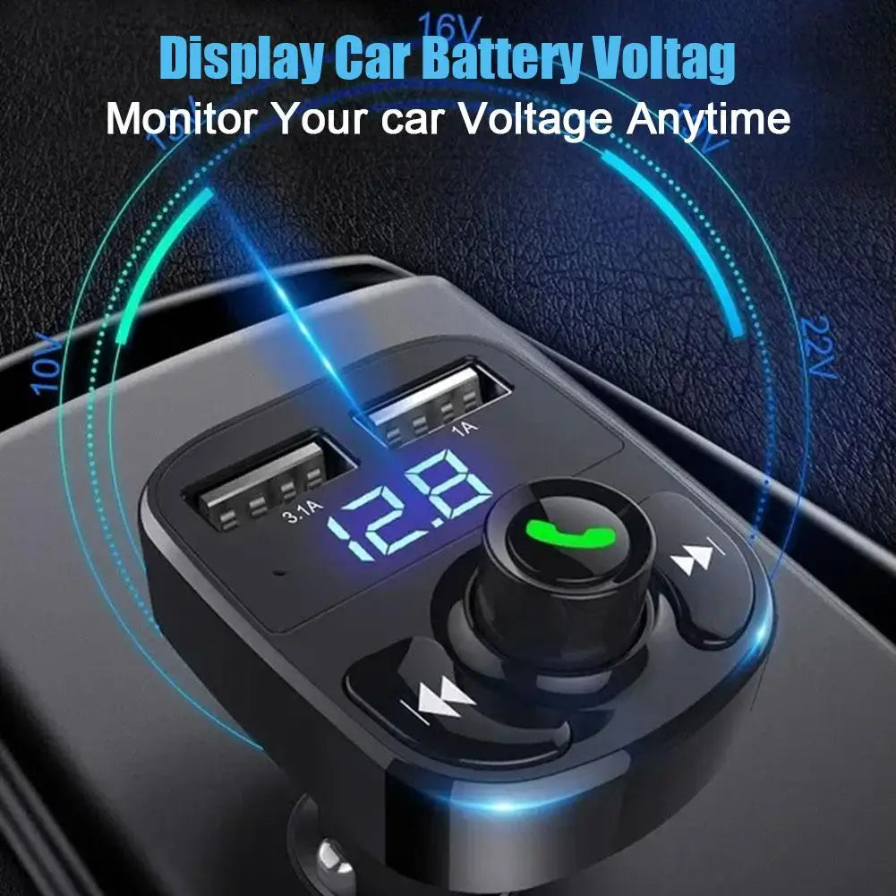 Bluetooth FM transmitter Battery Voltage